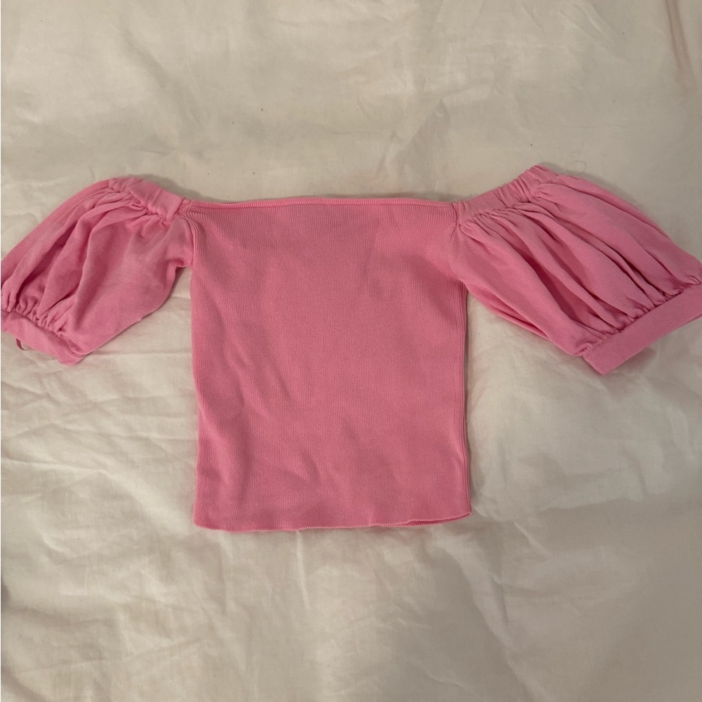 Zara pink top